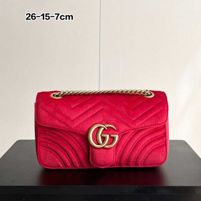 Gucci 22cm 26cm GG Marmont Designer Luxury Crossbody Bags
