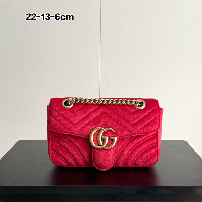 Gucci 22cm 26cm GG Marmont Designer Luxury Crossbody Bags