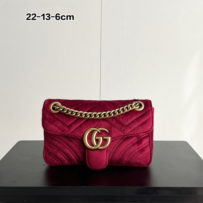 Gucci 22cm 26cm GG Marmont Designer Luxury Crossbody Bags