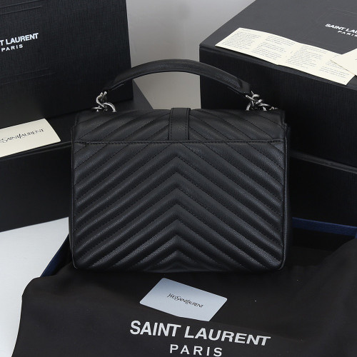 YSL 24 32cm Saint Laurent Designer Crossbody Bag V Shape Women Fashion Luxury Messenger Bag No Box