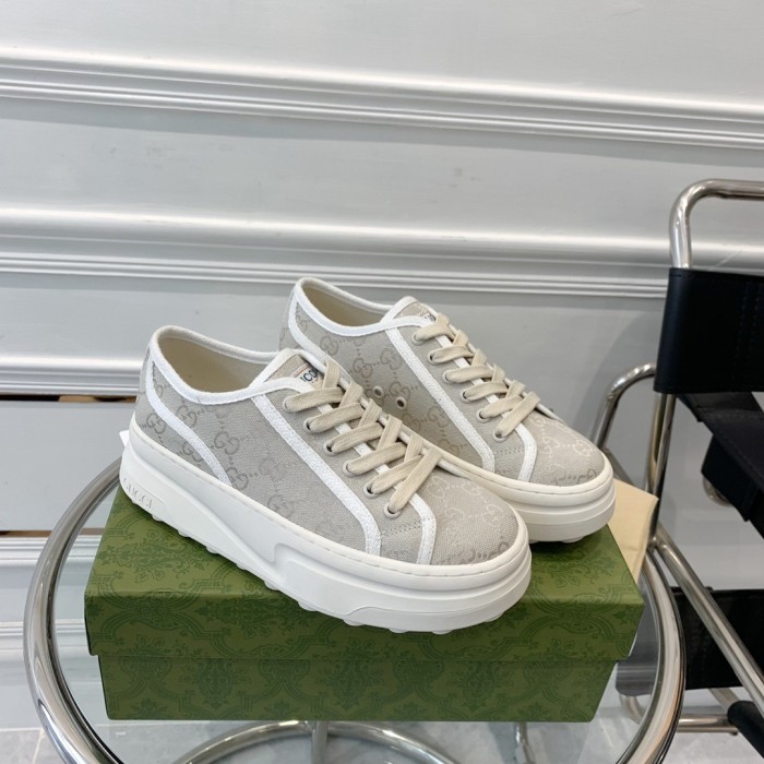 Gucci Shoes lovers' Platform Casual Designer Shoes Restoring Ancient Ways Sneaker 