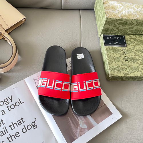 Gucci Luxury Designer Shoes Loafers Slipper Flat Outdoor Beach Slippers Lover Shoes Household Sandals 35 to 45