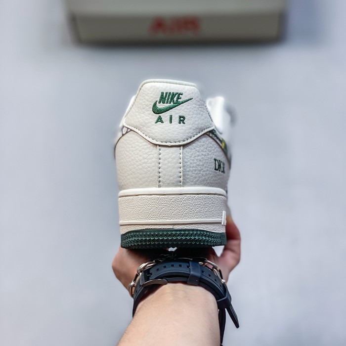 Nike Air Force 1´07 Low Dior Collaboration Lover Luxury Designer Shoes Loafers Flat Outdoor Shoes Sneakers 