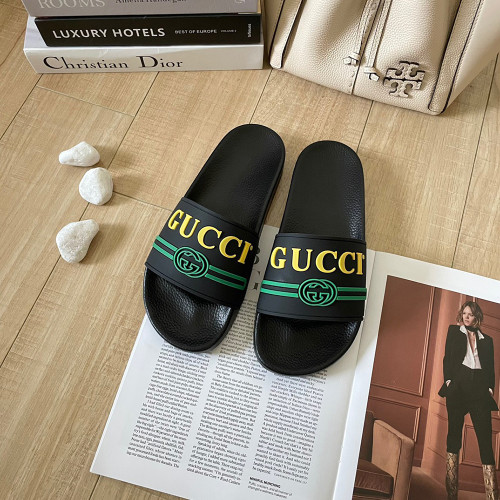 Gucci Luxury Designer Shoes Loafers Slipper Flat Outdoor Beach Slippers Lover Shoes Household Sandals 35 to 45