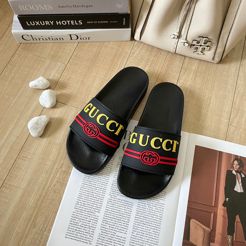 Gucci Luxury Designer Shoes Loafers Slipper Flat Outdoor Beach Slippers Lover Shoes Household Sandals 35 to 45