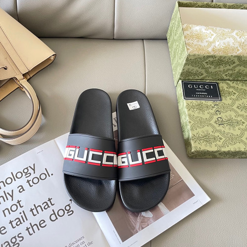 Gucci Luxury Designer Shoes Loafers Slipper Flat Outdoor Beach Slippers Lover Shoes Household Sandals 35 to 45