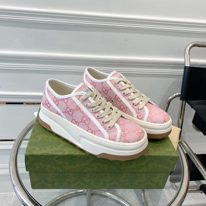 Gucci Shoes lovers' Platform Casual Designer Shoes Restoring Ancient Ways Sneaker 35 to 44