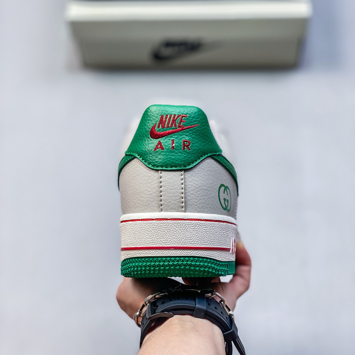 Nike Air Force 1´07 Low Gucci Collaboration Lover Luxury Designer Shoes Loafers Flat Outdoor Shoes Sneakers 
