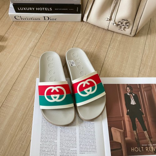 Gucci Luxury Designer Shoes Loafers Slipper Flat Outdoor Beach Slippers Lover Shoes Household Sandals 35 to 45