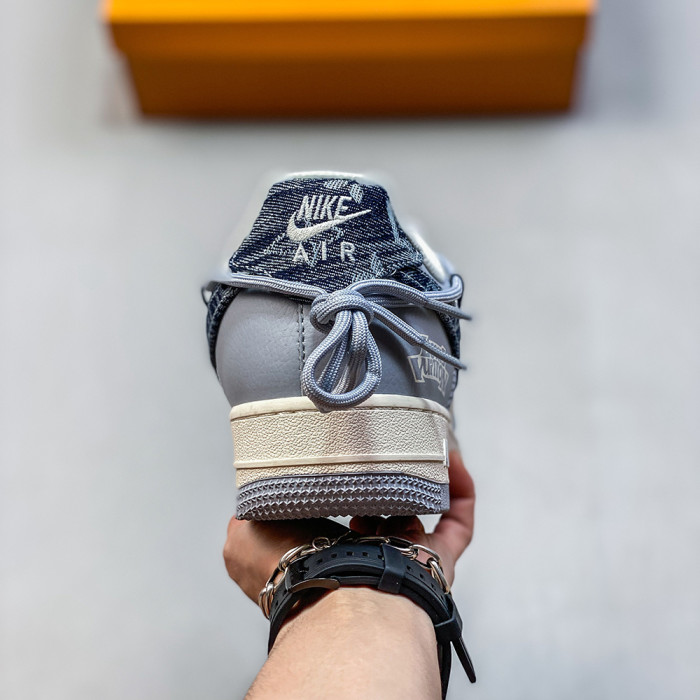 Nike Air Force 1´07 Low LV Collaboration Lover Luxury Designer Shoes Loafers Flat Outdoor Shoes Sneakers 