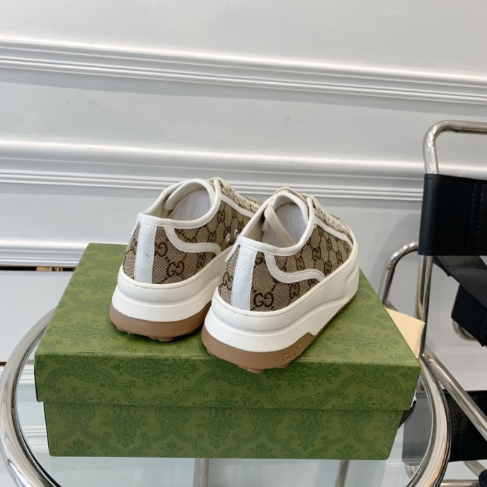 Gucci Shoes lovers' Platform Casual Designer Shoes Restoring Ancient Ways Sneaker 