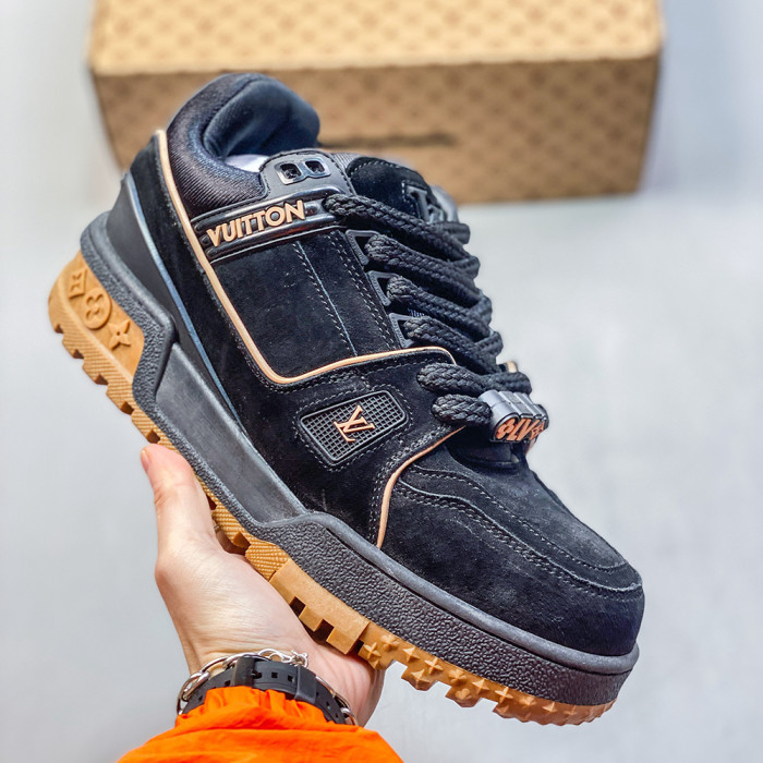 Louis Vuitton Trainer Sneaker Low Lover Luxury Designer Shoes Loafers Flat Outdoor Shoes 