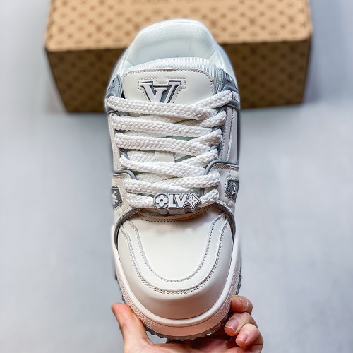 Louis Vuitton Trainer Sneaker Low Lover Luxury Designer Shoes Loafers Flat Outdoor Shoes 36 to 45