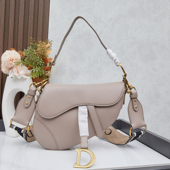 Dior 25cm Anti-IT Saddle bag Single Shoulder Cossbody Designer Bags