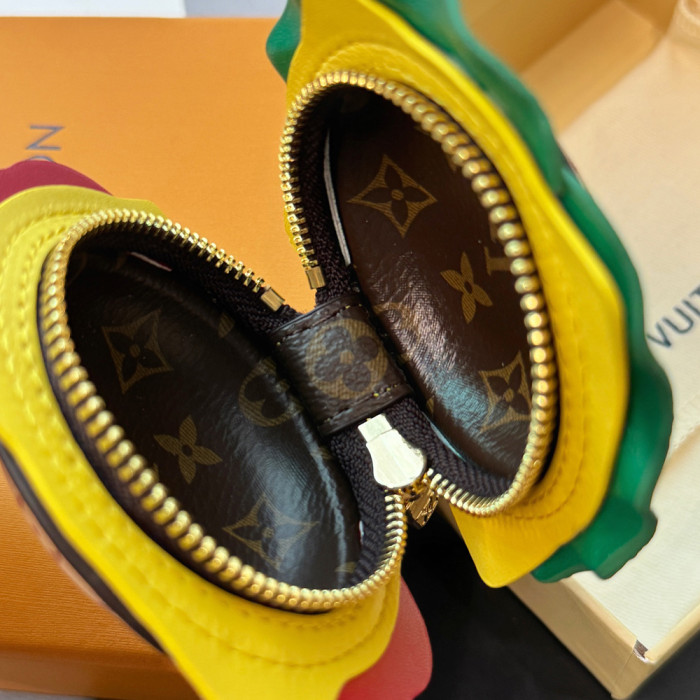 Louis Vuitton Mini Hamburger Headphone Case Pendant 