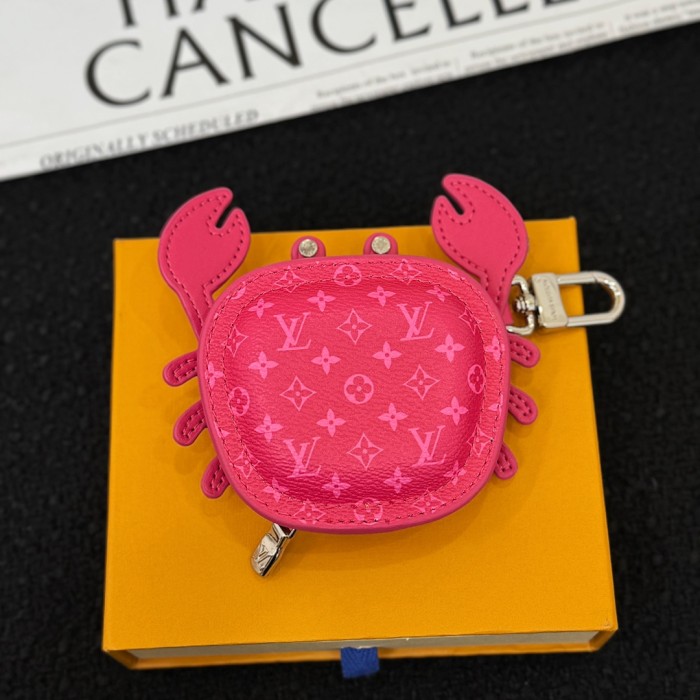 Louis Vuitton Mini Crab Headphone Case Pendant