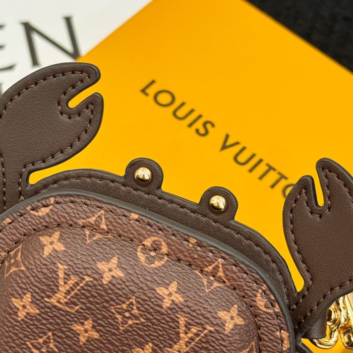Louis Vuitton Mini Crab Headphone Case Pendant