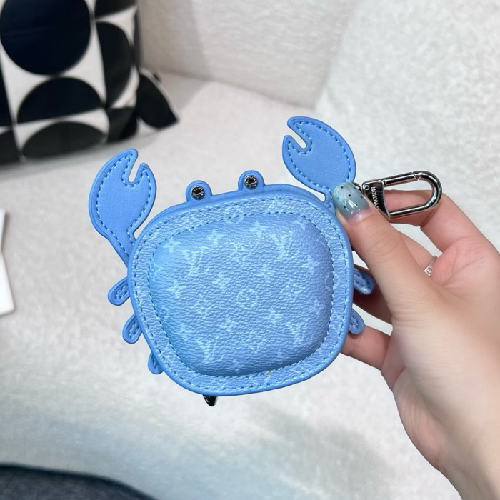 Louis Vuitton Mini Crab Headphone Case Pendant
