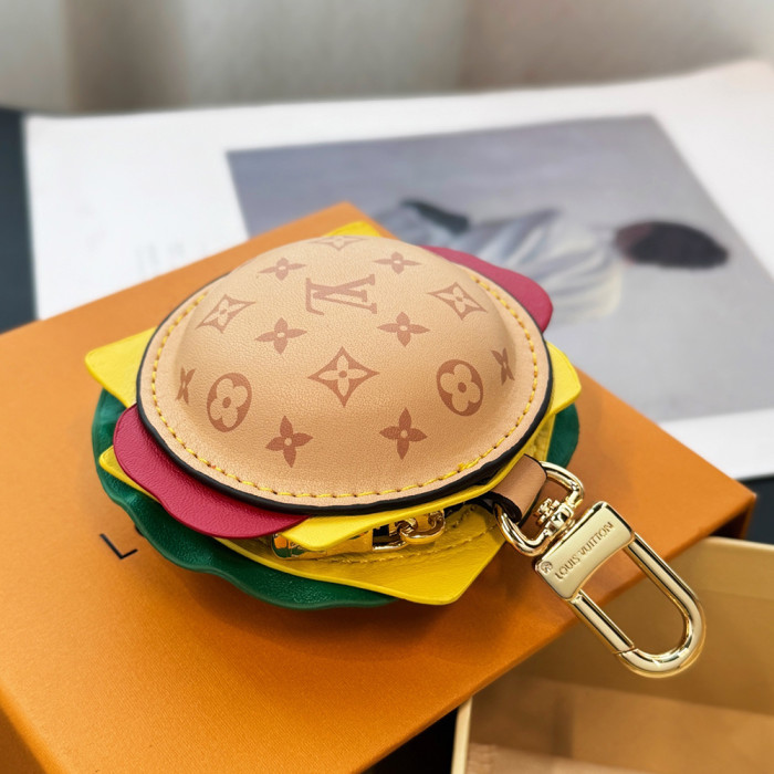 Louis Vuitton Mini Hamburger Headphone Case Pendant 