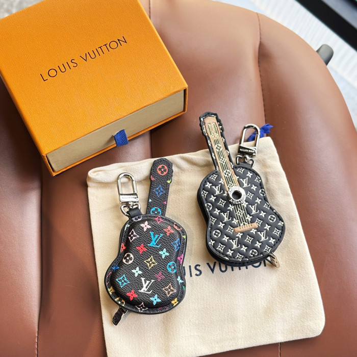 Louis Vuitton Mini Guitar Headphone Case Pendant