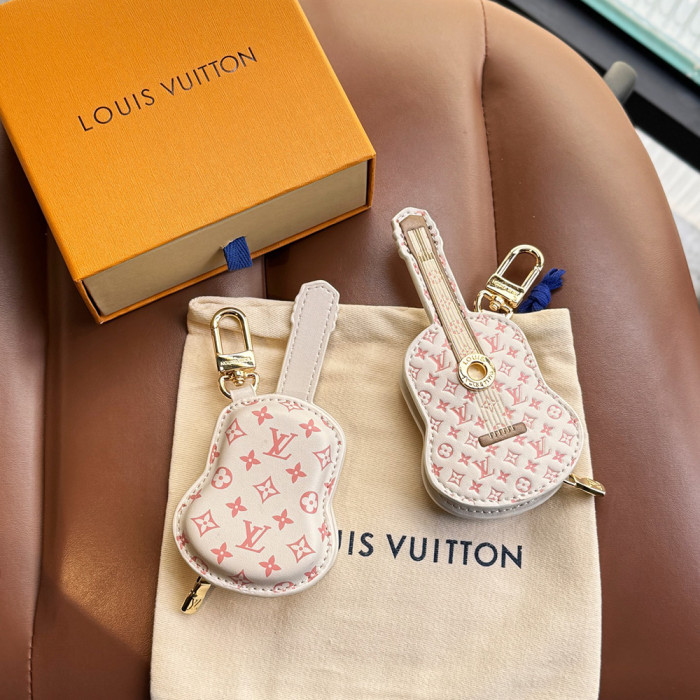 Louis Vuitton Mini Guitar Headphone Case Pendant