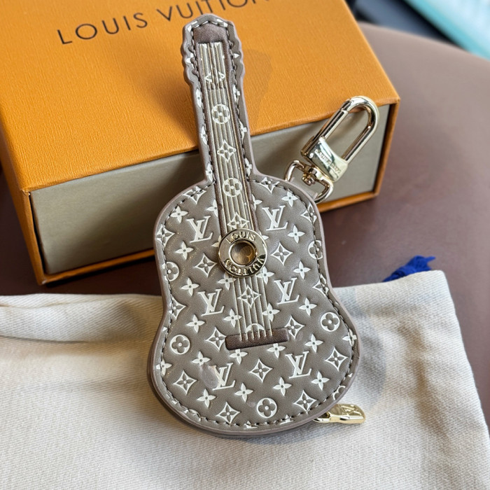 Louis Vuitton Mini Guitar Headphone Case Pendant