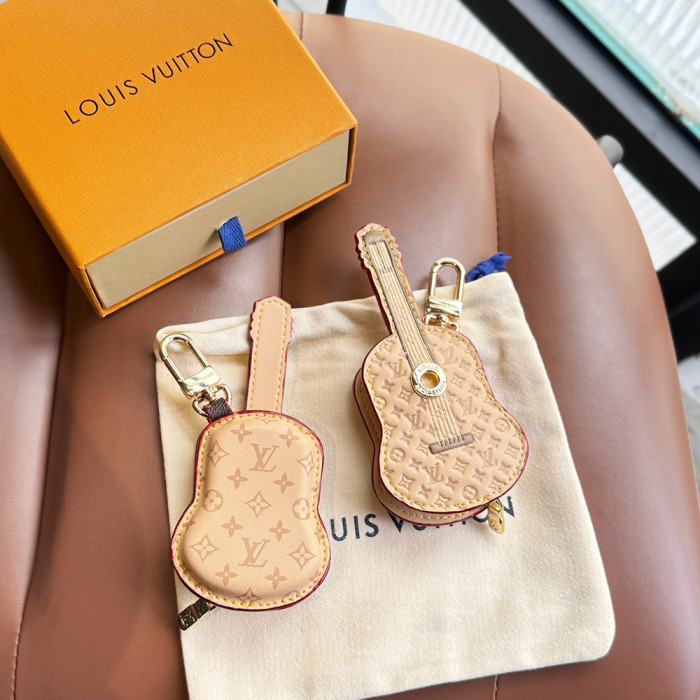 Louis Vuitton Mini Guitar Headphone Case Pendant