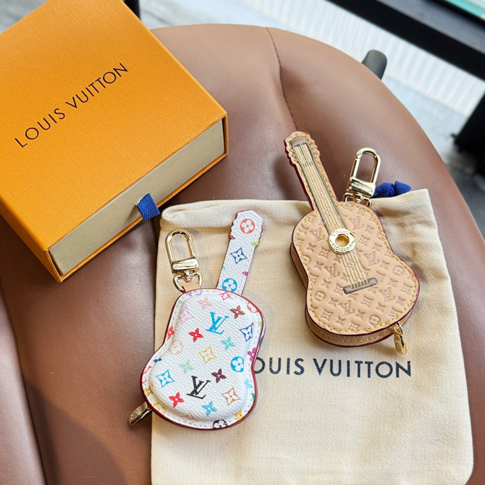 Louis Vuitton Mini Guitar Headphone Case Pendant