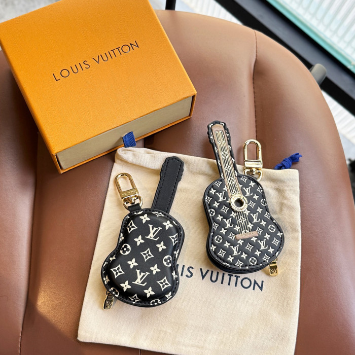 Louis Vuitton Mini Guitar Headphone Case Pendant