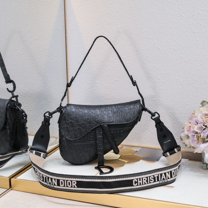 Dior 25cm Anti-IT Saddle bag Single Shoulder Cossbody Designer Bags