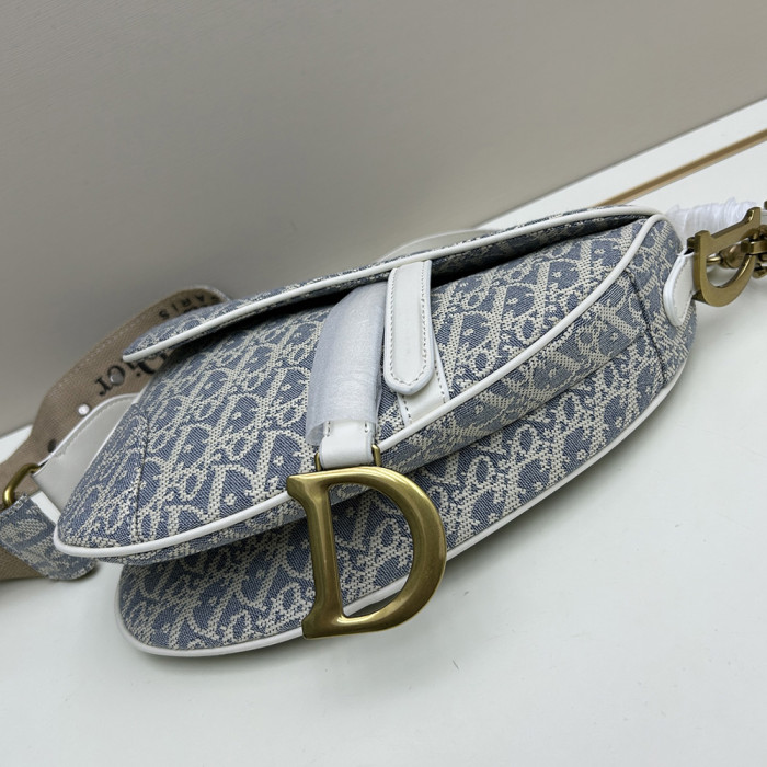 Dior 25cm Anti-IT Saddle bag Single Shoulder Cossbody Designer Bags No Box