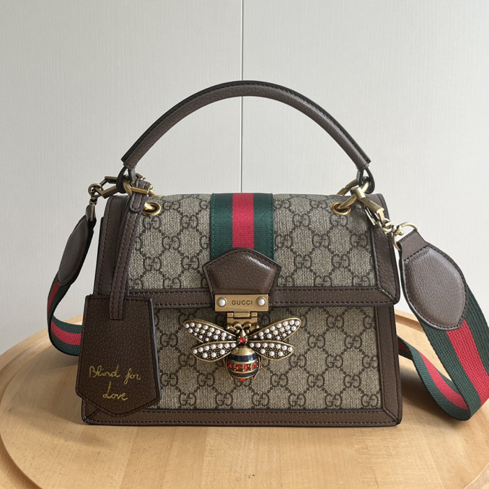 Gucci Ophidia 25cm Classic Bee Designer Luxury Handbags Purse GG Designer Crossbody Bags No Box