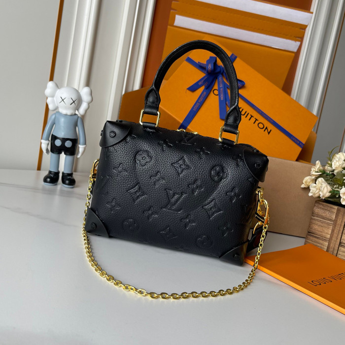 Louis Vuitton 20cm Petite Malle Souple Designer Luxury Handbags Purses Designer Crossbody Bag No Box