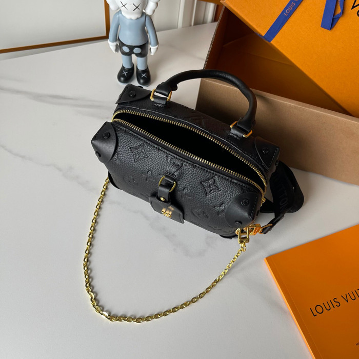 Louis Vuitton 20cm Petite Malle Souple Designer Luxury Handbags Purses Designer Crossbody Bag No Box
