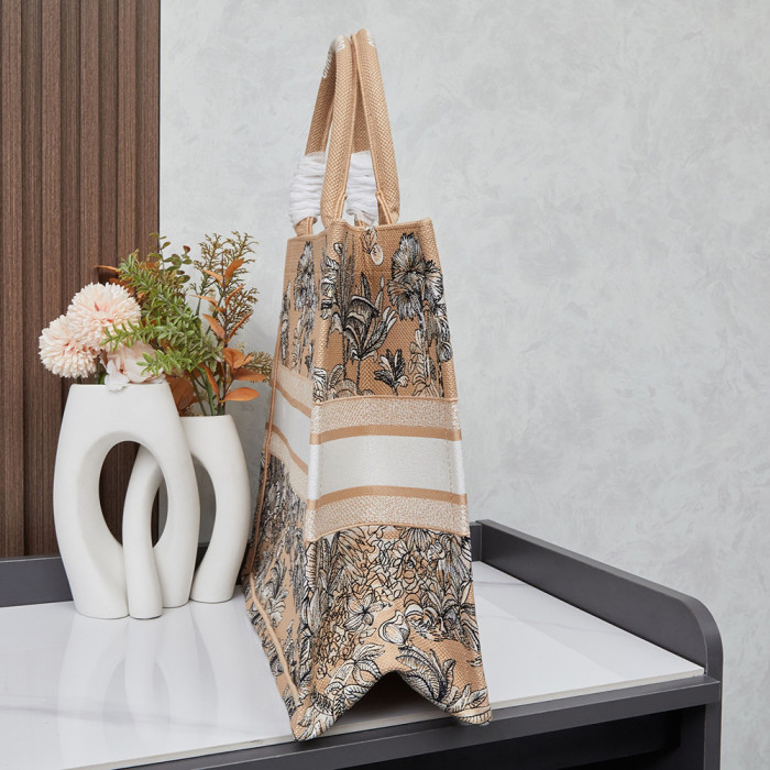 Dior Book Tote 35 41cm Designer Luxury Handbags Purse Larger Capacity Shopping Bags Beach Bags No Box