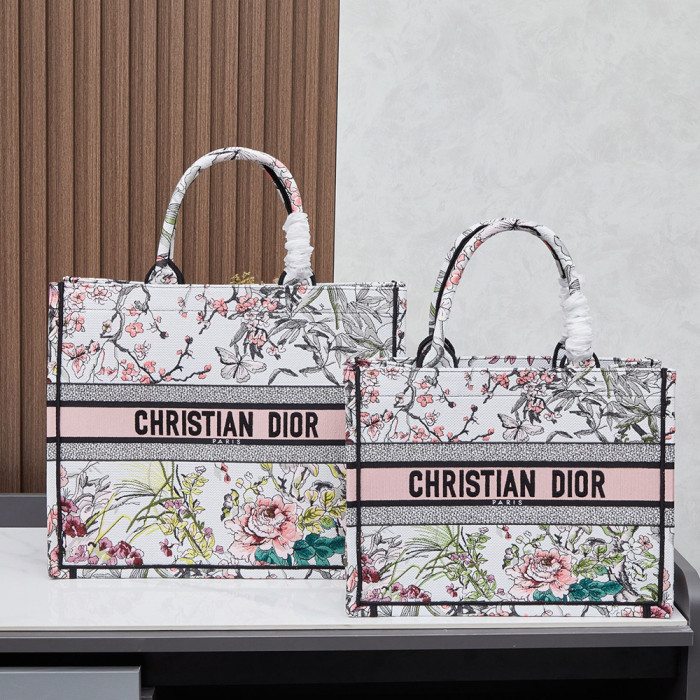 Dior Book Tote 35 41cm Designer Luxury Handbags Purse Larger Capacity Shopping Bags Beach Bags No Box