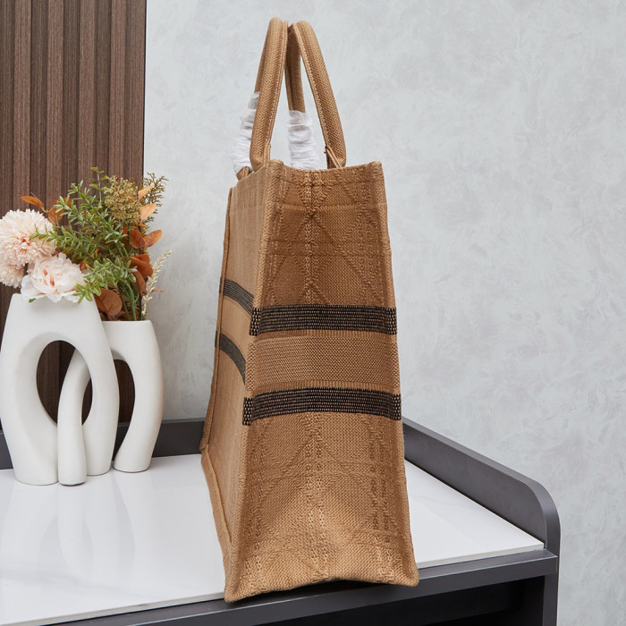 Dior Book Tote 35 41cm Designer Luxury Handbags Purse Larger Capacity Shopping Bags Beach Bags No Box