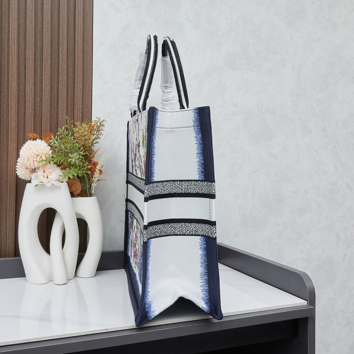Dior Book Tote 35 41cm Designer Luxury Handbags Purse Larger Capacity Shopping Bags Beach Bags No Box