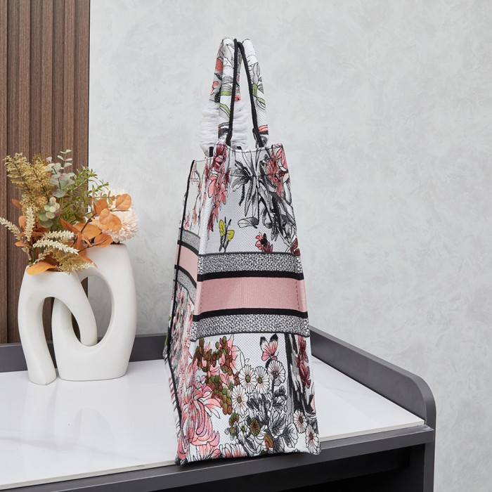 Dior Book Tote 35 41cm Designer Luxury Handbags Purse Larger Capacity Shopping Bags Beach Bags No Box