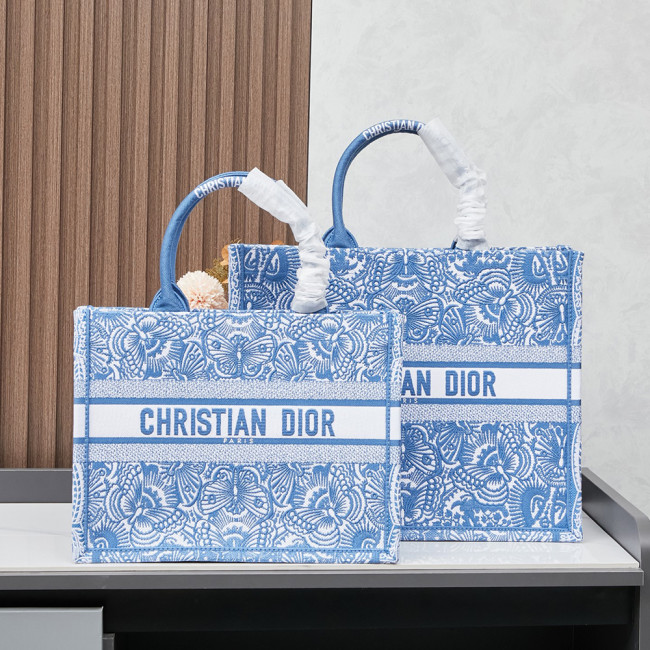 Dior Book Tote 35 41cm Designer Luxury Handbags Purse Larger Capacity Shopping Bags Beach Bags No Box