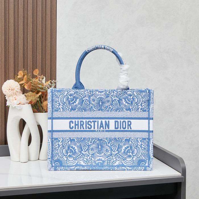 Dior Book Tote 35 41cm Designer Luxury Handbags Purse Larger Capacity Shopping Bags Beach Bags No Box