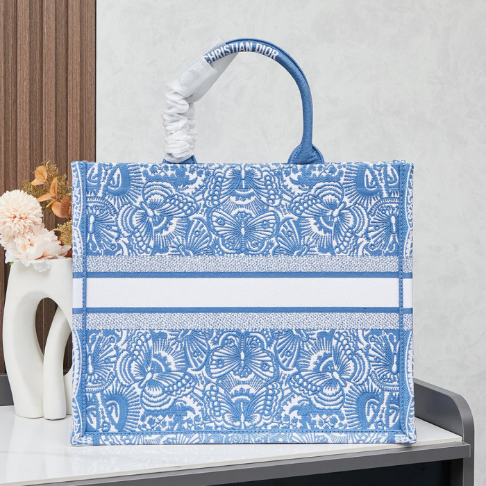 Dior Book Tote 35 41cm Designer Luxury Handbags Purse Larger Capacity Shopping Bags Beach Bags No Box