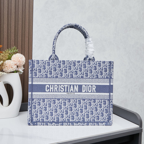 Dior Book Tote 35 41cm Designer Luxury Handbags Purse Larger Capacity Shopping Bags Beach Bags No Box