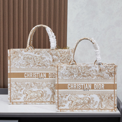 Dior Book Tote 35 41cm Designer Luxury Handbags Purse Larger Capacity Shopping Bags Beach Bags No Box