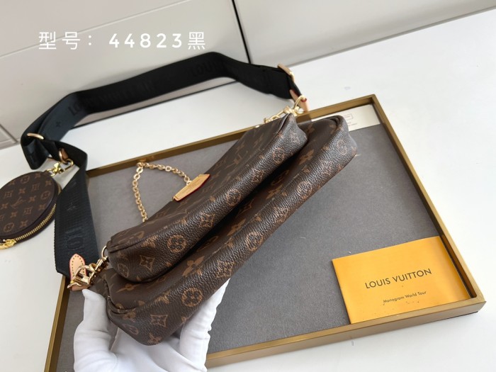 Louis Vuitton Luxury Designer Crossbody Bags Gradient Ramp Brand Fashion Women 3 in 1 Mahjong Package No Box