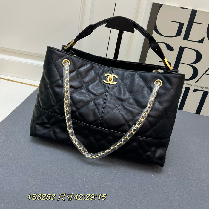 Chanel 42cm Classic Diamond Pattern Designer Luxury Handbags Purse Single Shoulder Designer Totes Bags No Box
