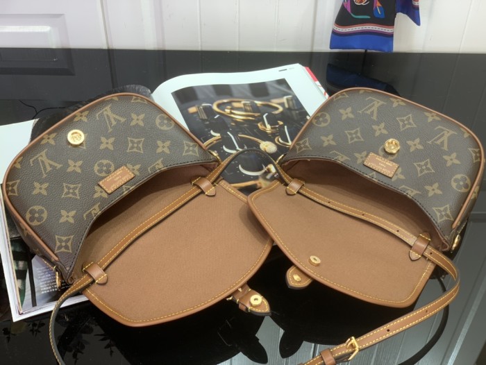 Louis vuitton 19cm DUO BB Designer Bags Saumur Pocket Luxury Chain Crossbody Bags No Box