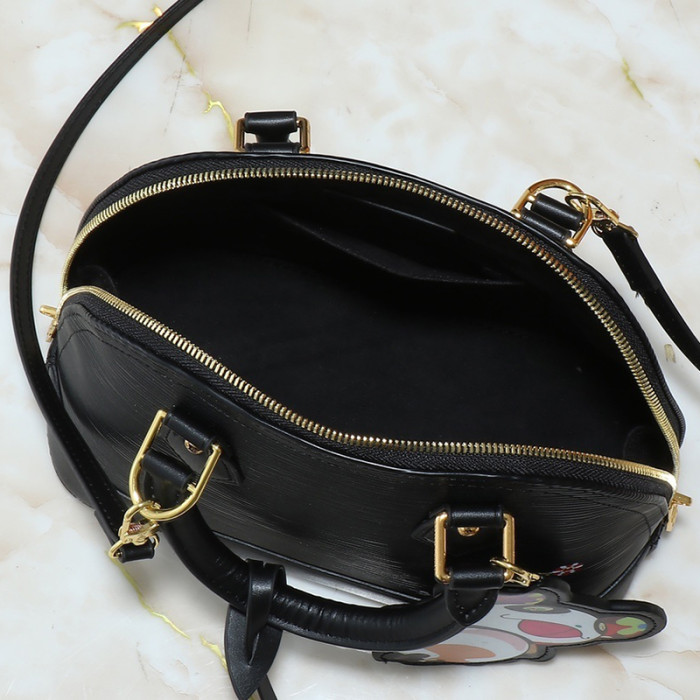 Louis vuitton 23.5cm Water Waves Alma BB Shell package Designer Crossbody Bags Printing flower Luxury Handbags Purse No Box