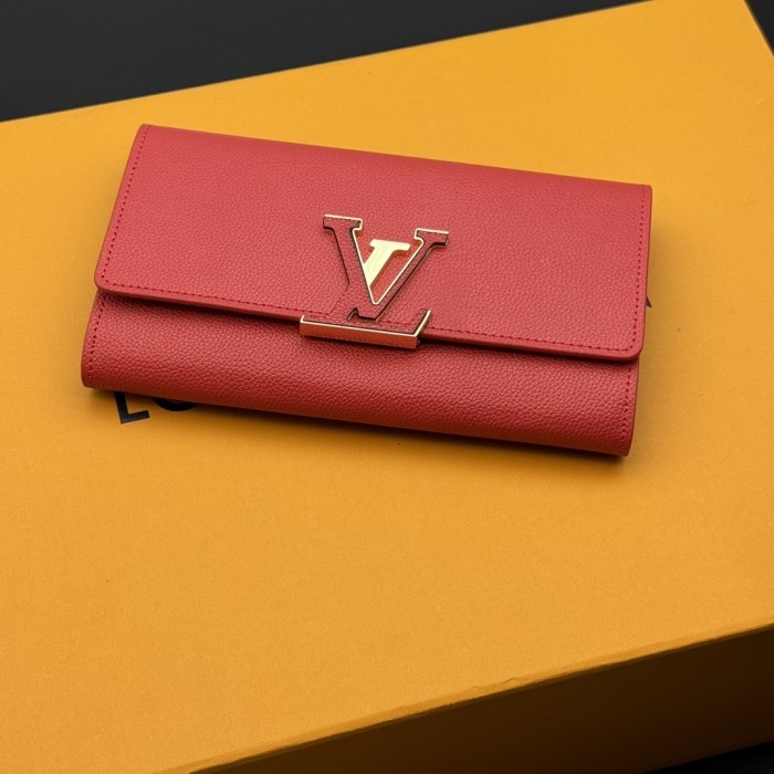Louis vuitton 19cm Capucines Wallet Designer Bags Card Bag