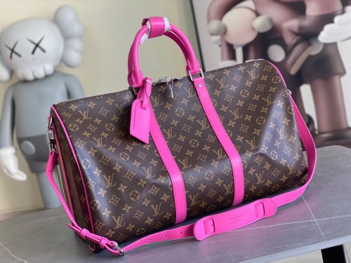 Louis Vuitton 50cm Keepall Travel Bag Designer Luxury Handbags Purse Designer Crossbody Bags High Quality No Box